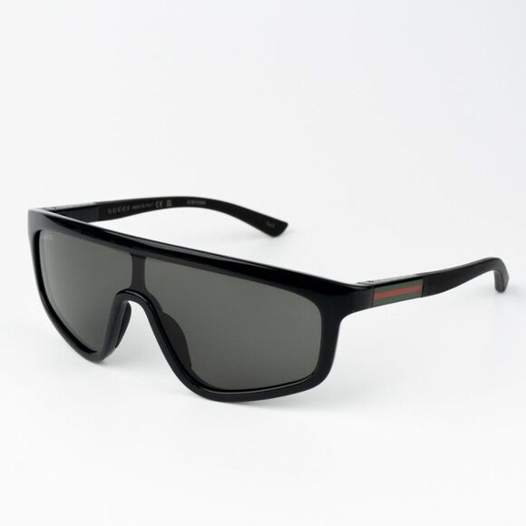 NEW Gucci GG1736S 001 Black Grey Unisex Sunglasses GG 1736S - Picture 1 of 8